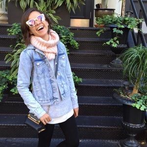 TOPSHOP Moto Denim Jacket